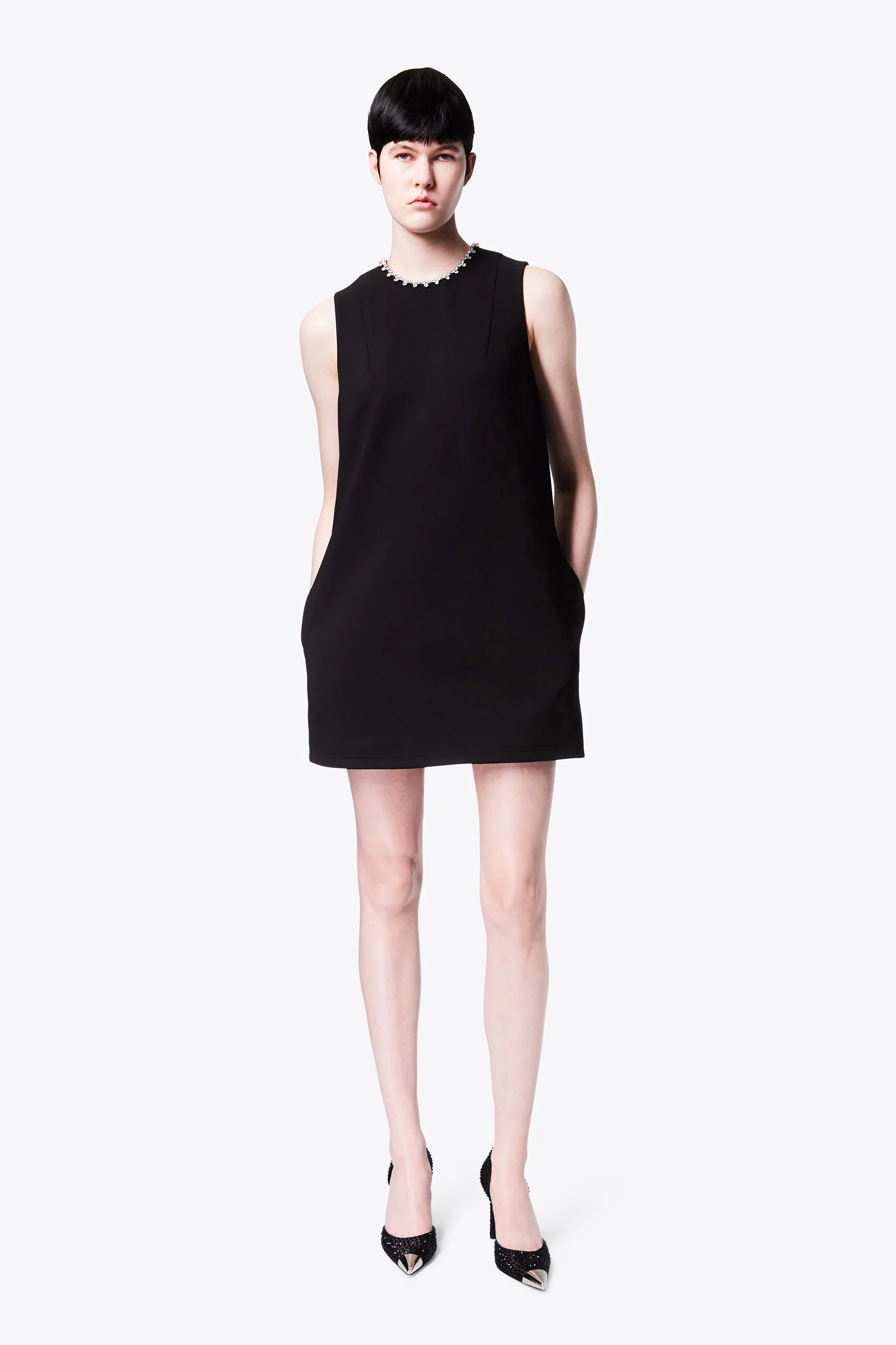 Crystal Heart Back Dress - Image 3