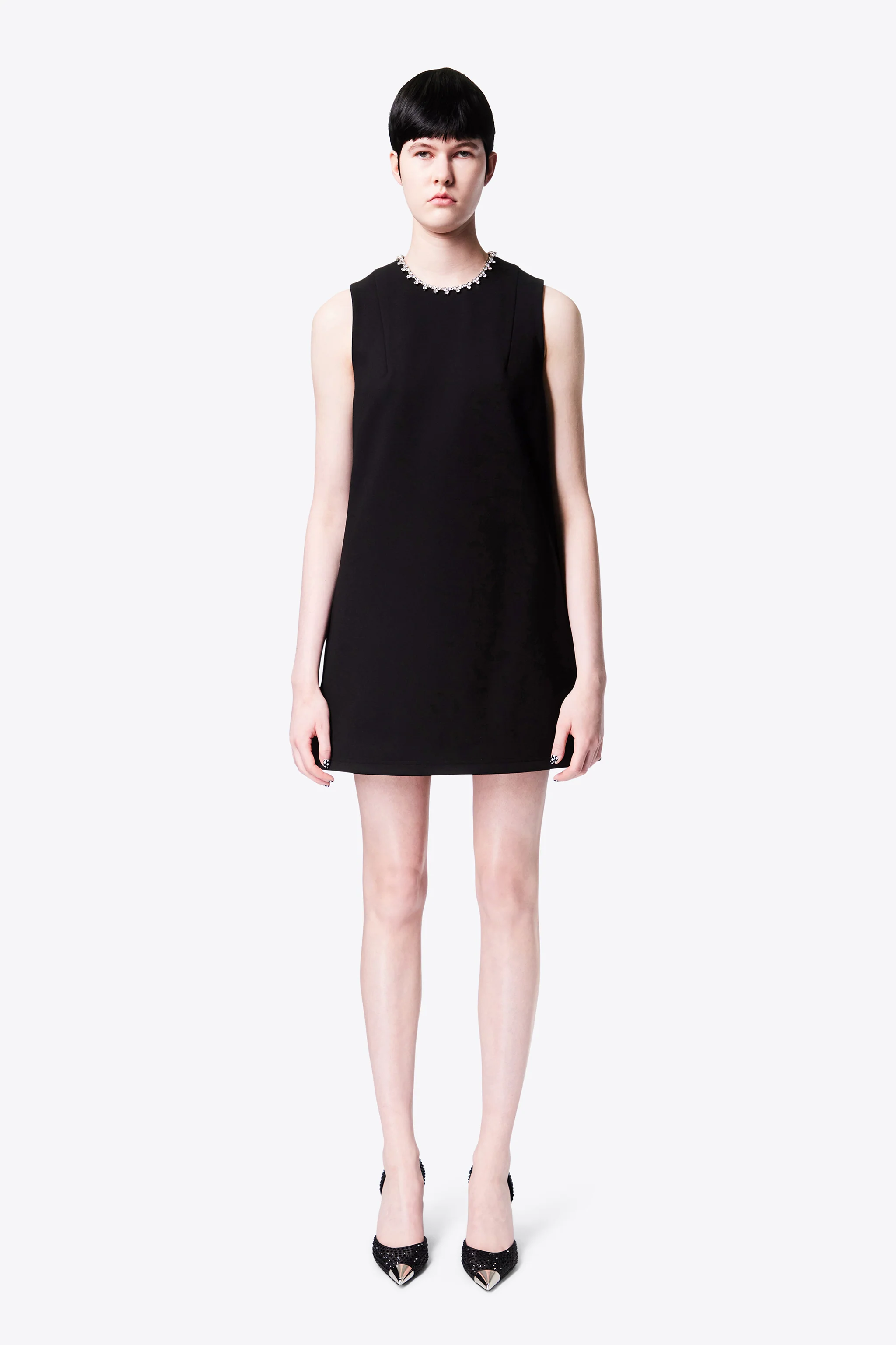 Crystal Heart Back Dress - Image 5